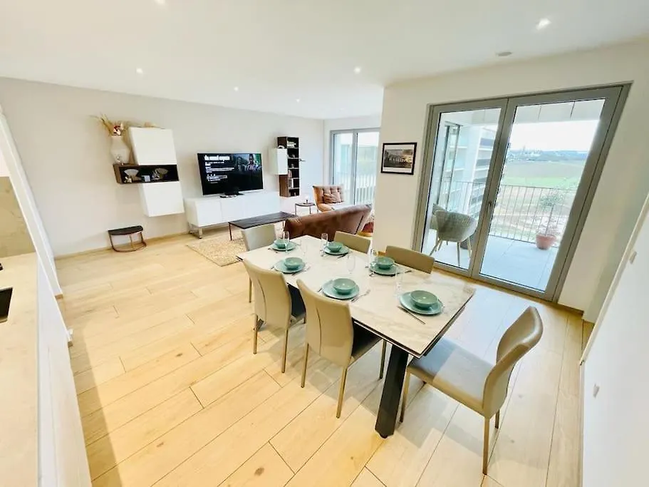 Апартаменты Luxury 3 Bedrooms Flat In The Heart Of Gasperich Terrace And Parking-Cd2 Люксембург